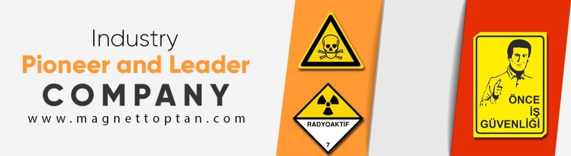 magnetic warning, magnetic direction signs, magnet, wholesale magnets, magnet production, magnet manufacturer, magnetic warning and direction signs for shipyards